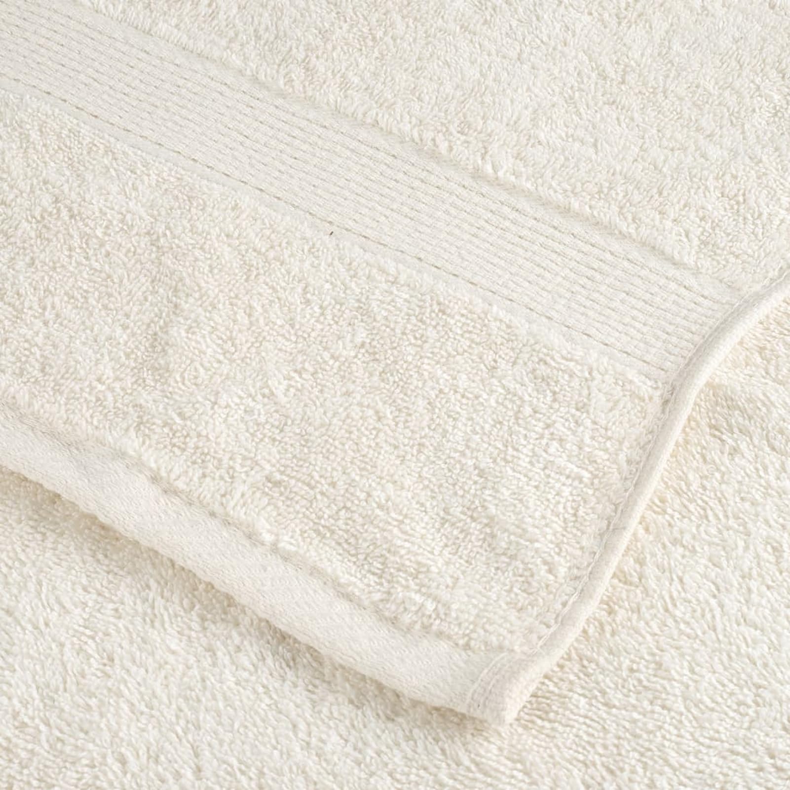 Asciugamani per Ospiti SOLUND 10 pz Crema 30x50cm 600 g/m2