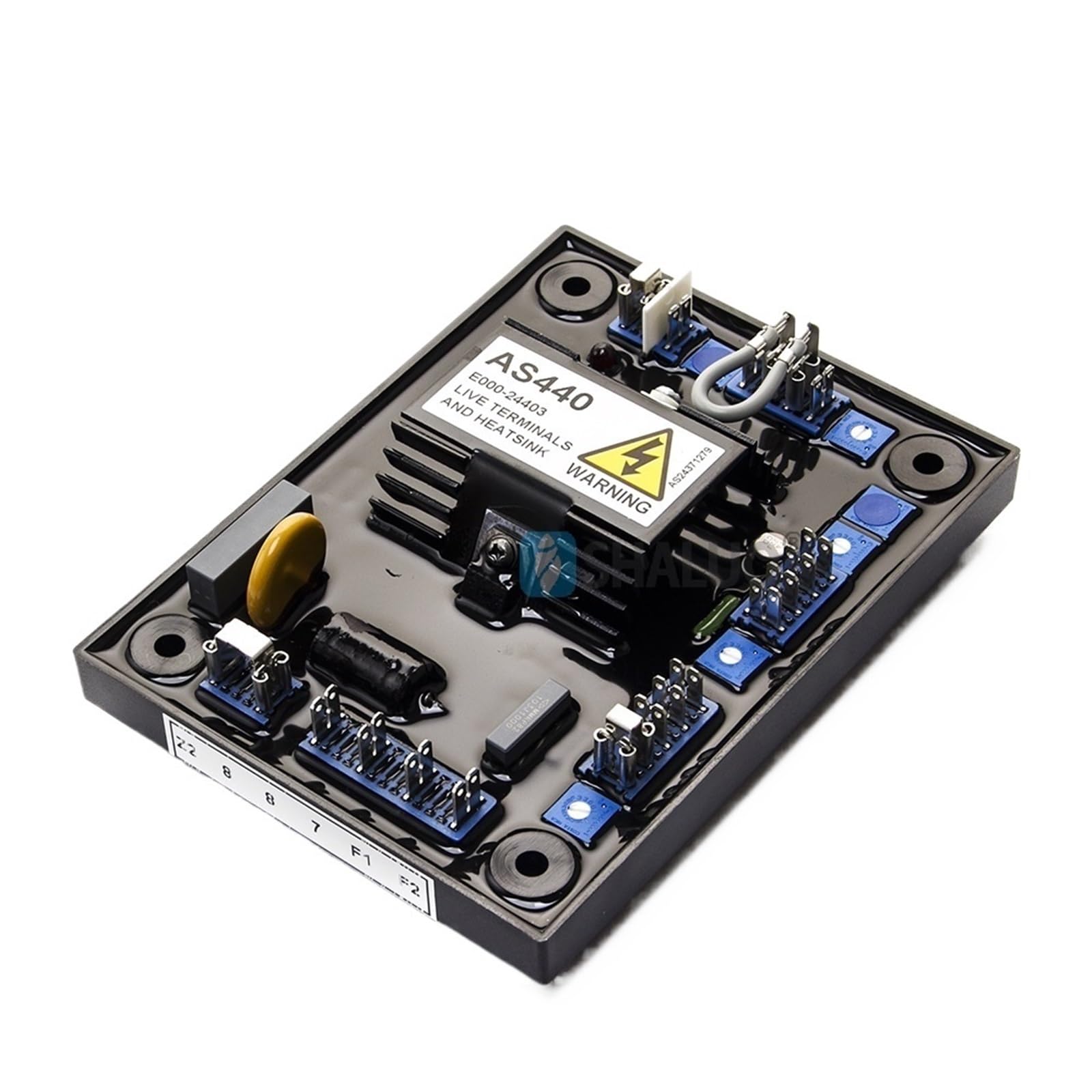 PWANUIGTE SX460 SX440 AS440 AVR Voltage Regulator Generator Automatic Stabilizer Control Board Brushless Parts(Durable AS440)