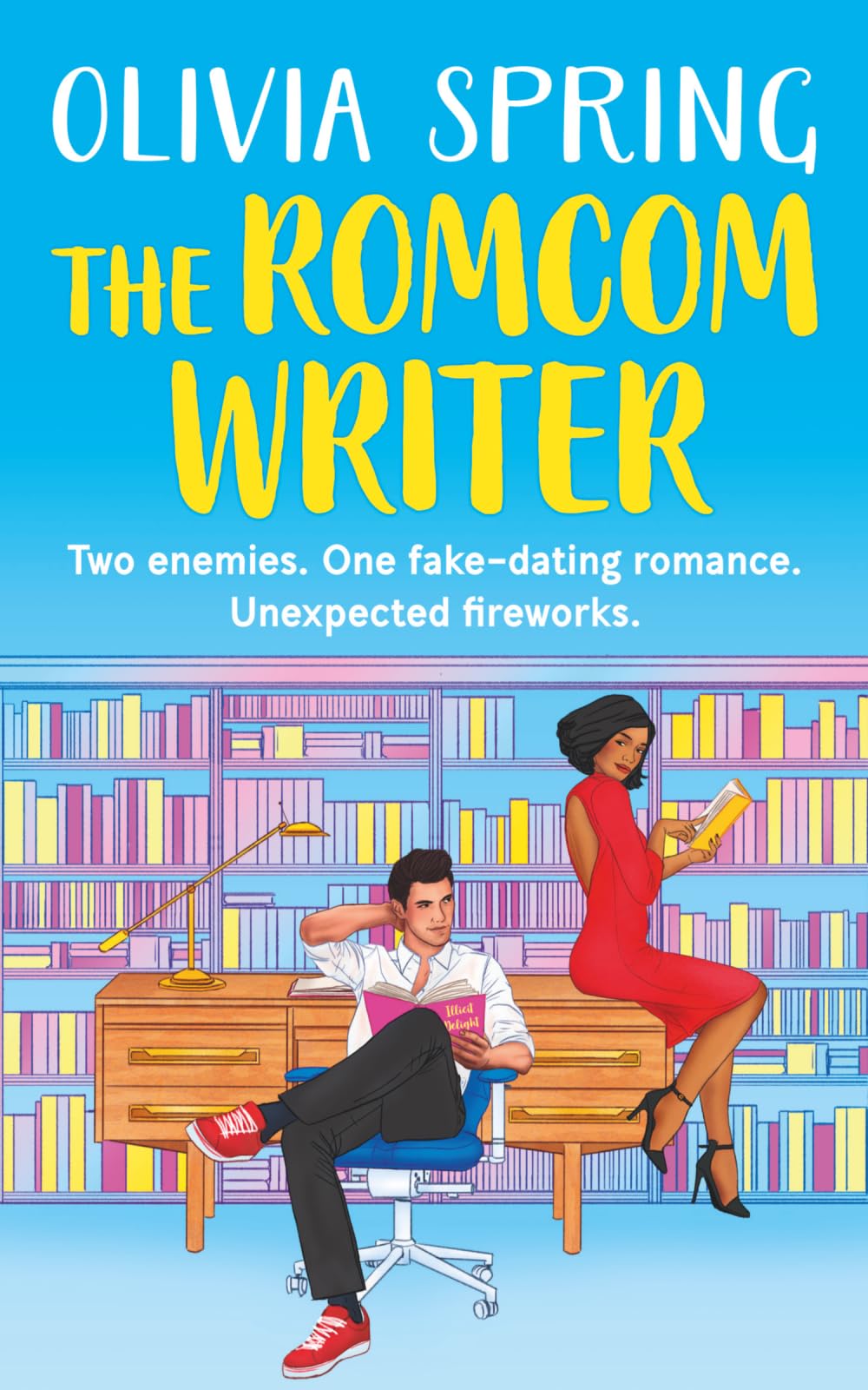 The Romcom Writer: Two enemies. One fake-dating romance. Unexpected fireworks.: 3 (The Romance Library)
