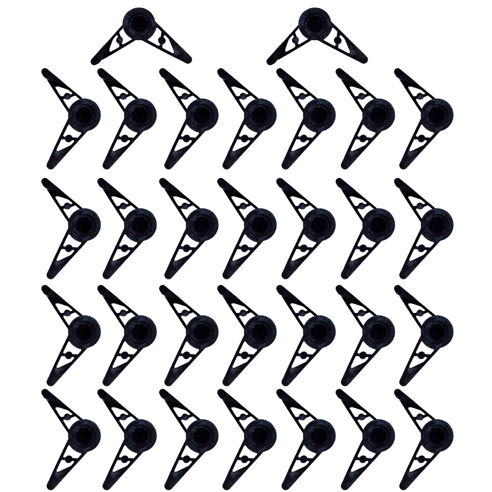 YMWALK 30 Pieces 360° Adjustable Plant Clip