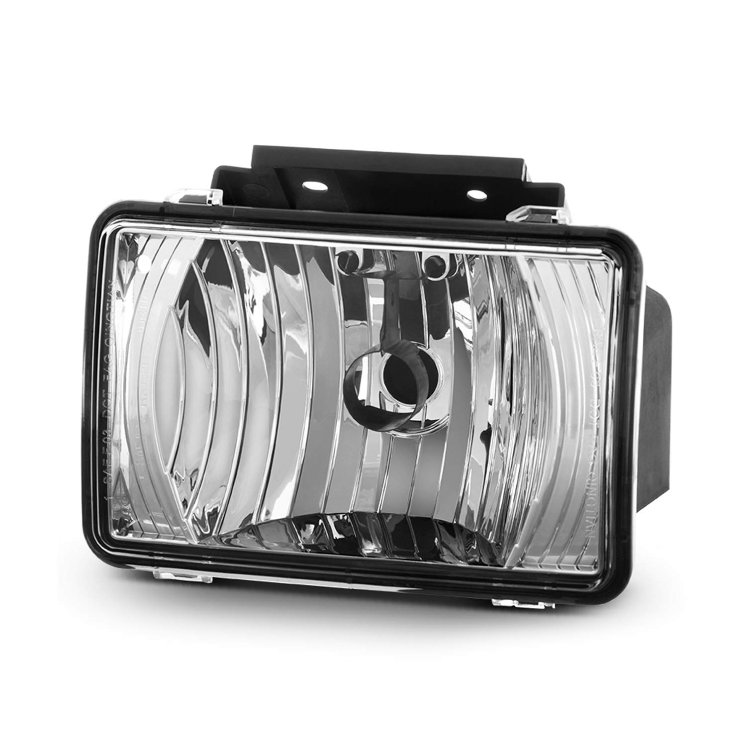 AKKON - Fits 2004-2012 Chevy Colorado | GMC Canyon | 06-08 Isuzu i-Series Black Bumper Driving Fog Lights Lamp Pair