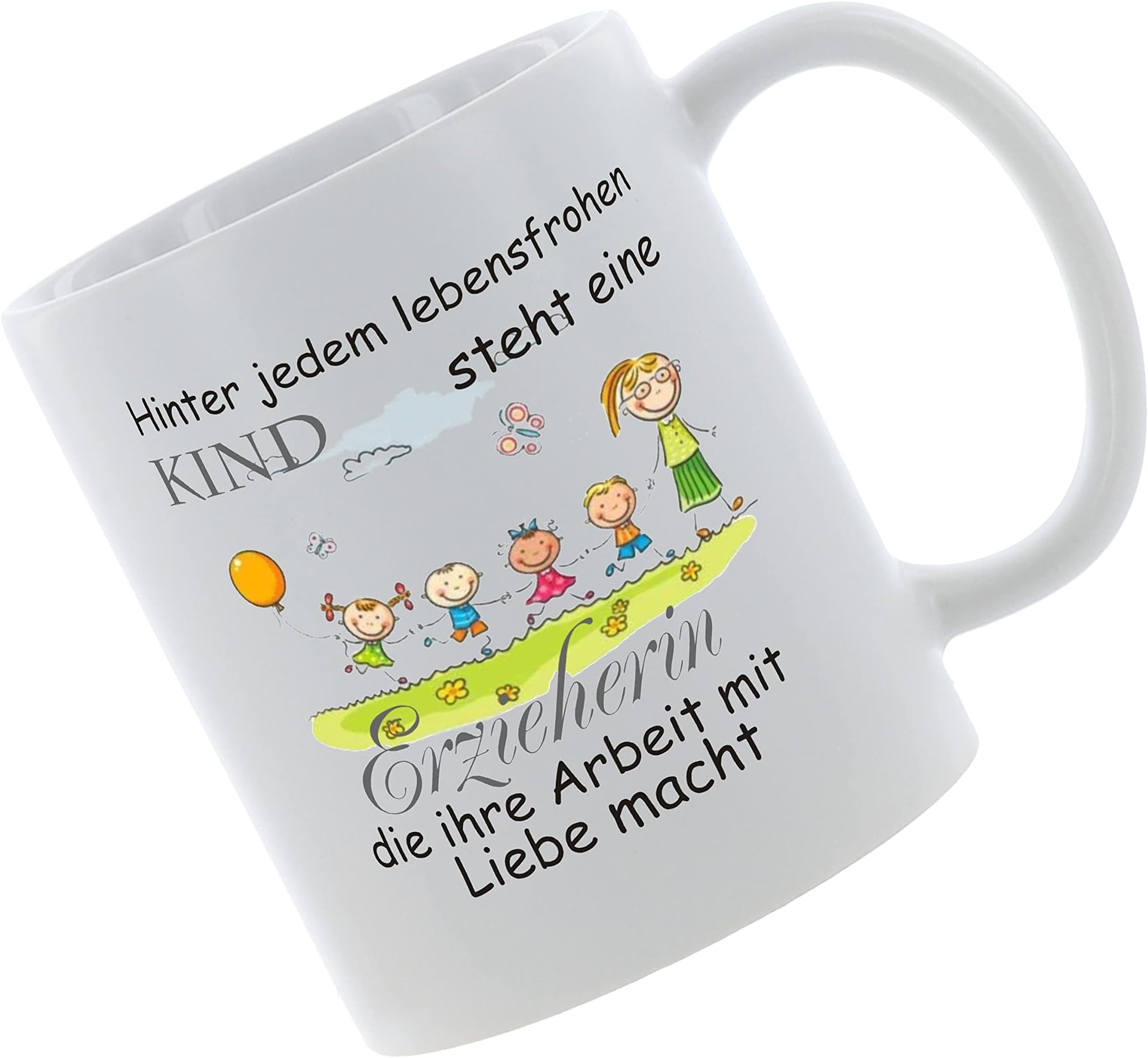Produktbild von Crealuxe Glitzertasse Mit Farbverlauf (pink-purple) – 330 Ml, Spülmaschinengeeignet, Personalisierbar