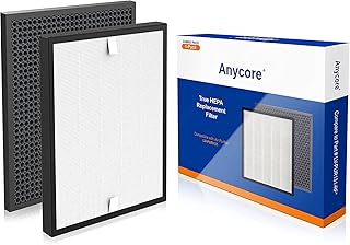 Compatible for Levoit  PUR131 Filter Replacement Compatible with Levoit PUR131, PUR131S and PUR131-RF, 1 True HEPA 1 Activated Carbon Replacement Filters