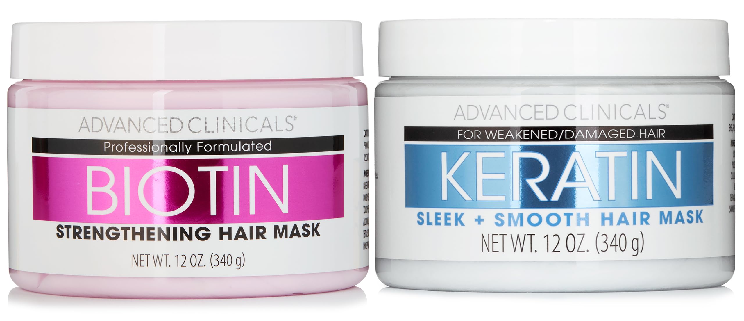 Amazon.com: Advanced Clinicals Biotin Hair Repair Mask + Keratin