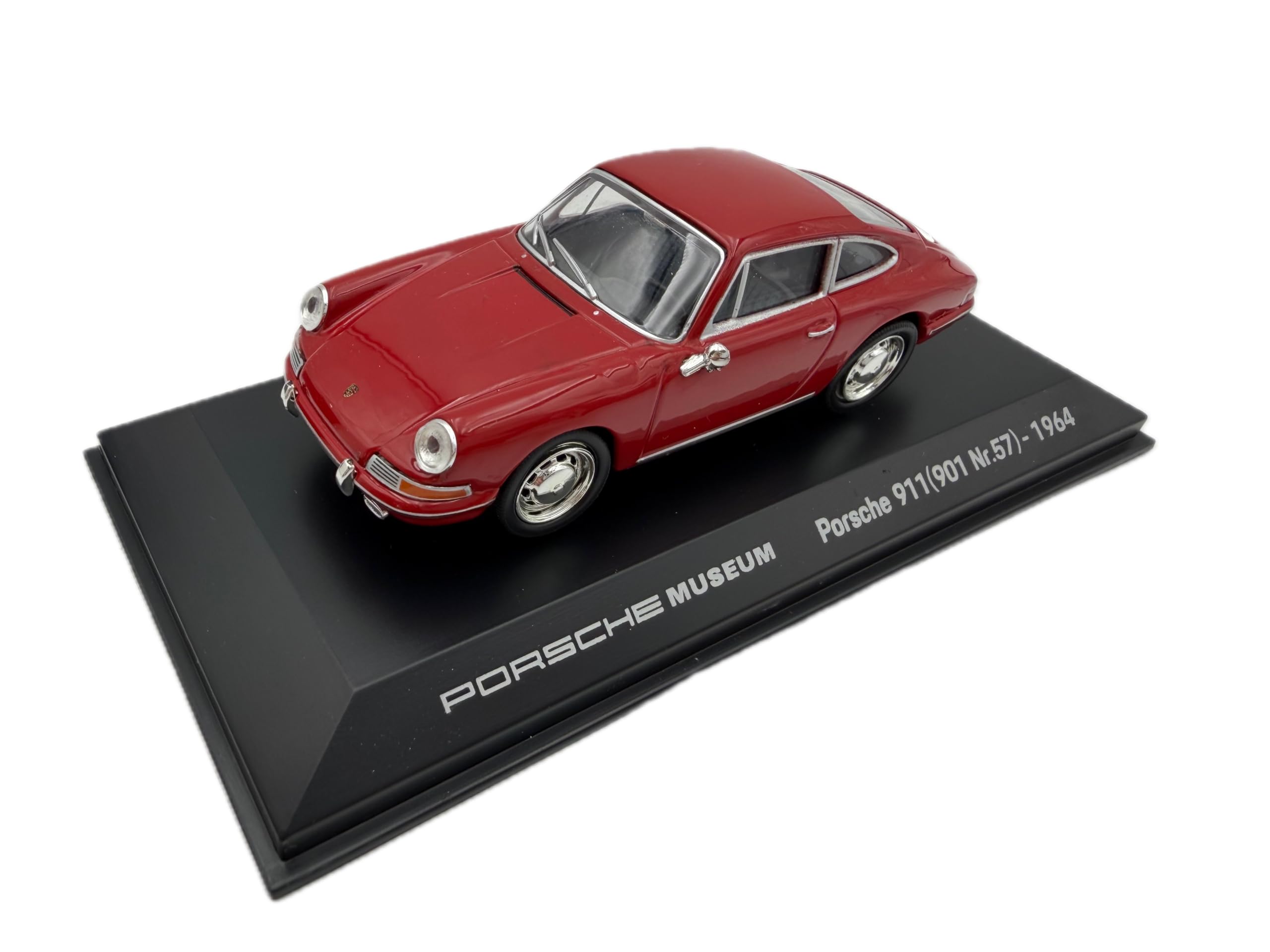 Porsche 911 (901 057) 1964 Model Araba 1:43, Kırmızı - Detaylara