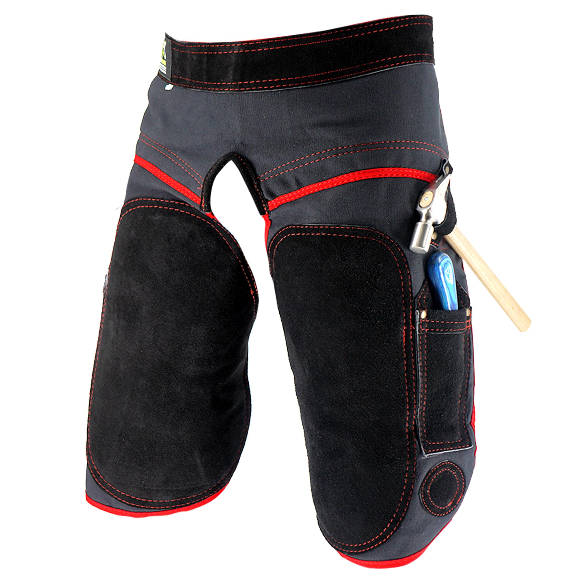 Equine Care Farrier Schürze Chaps - 2mm Rindsleder Produktbild-Vorschau 4