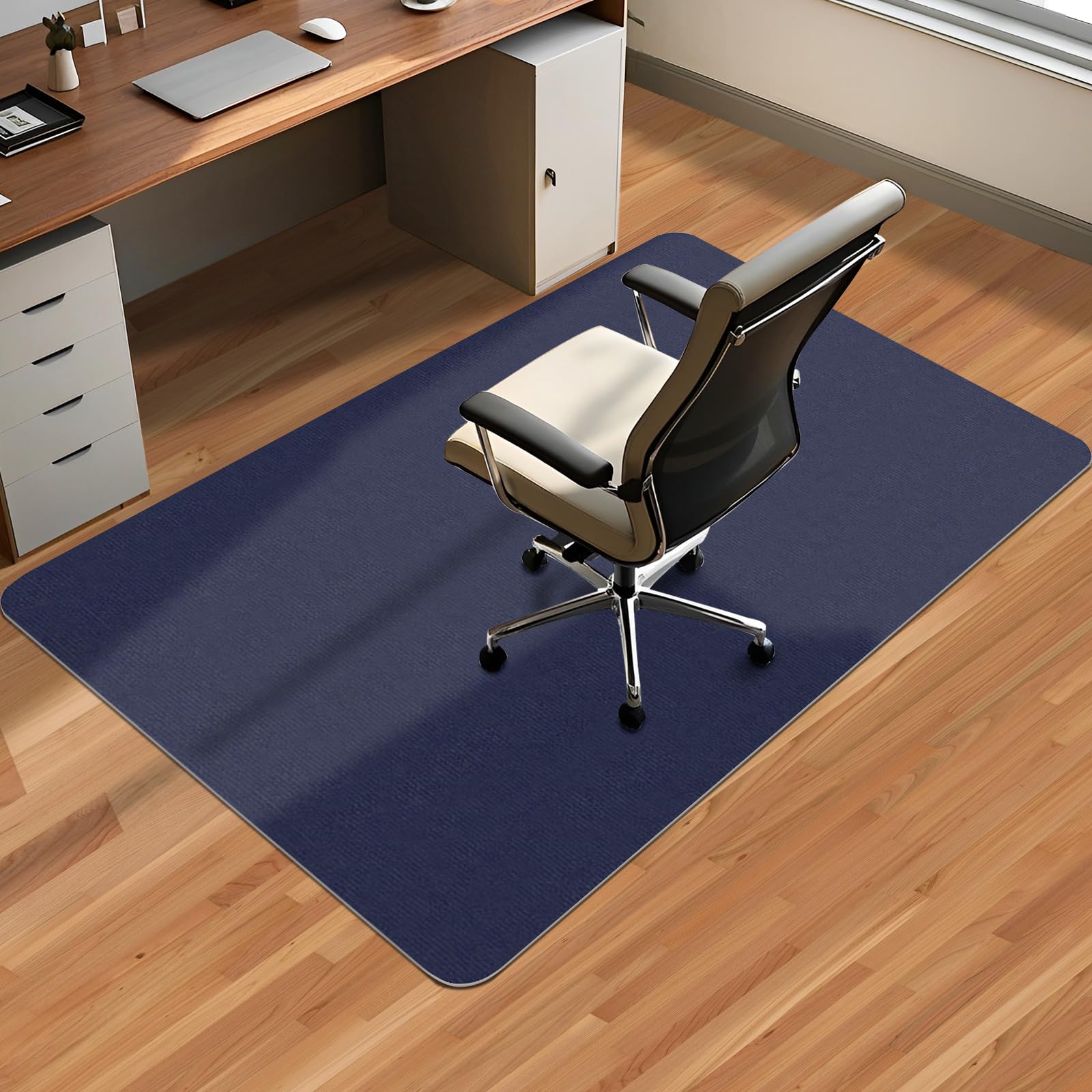 Office Chair Mat for Hardwood Floor & Tile Desk Mat for Rolling Chairs Protect Hardfloor Desk Area Rug for Workstations, Durable Chair Mat for Home