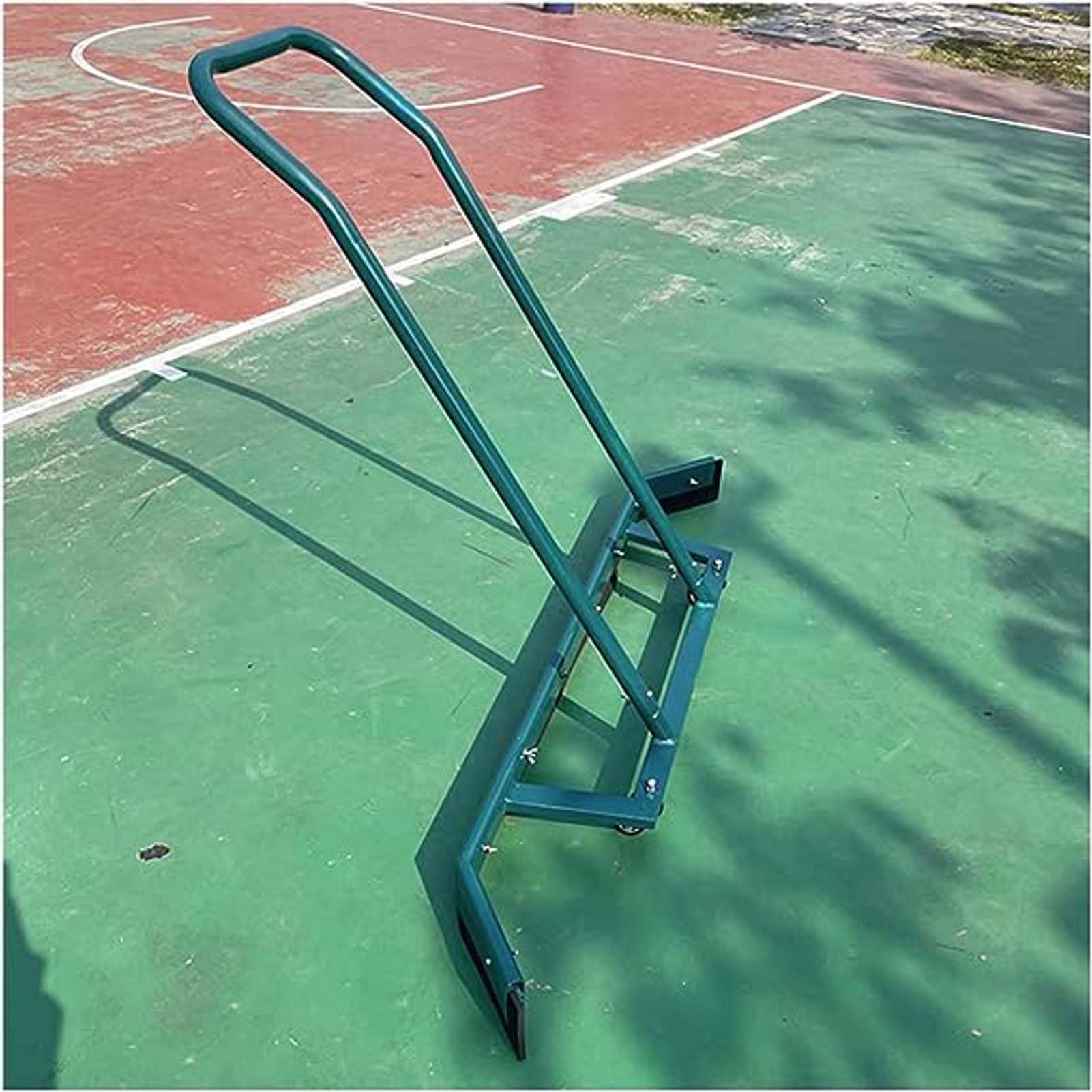 Escobilla de Goma Resistente de 1,5 Metros para Pistas de Tenis con Ruedas - Extractor de Agua de Aluminio y secador para Pistas de Baloncesto - Herramienta de Secado rápido de Suelos con CU