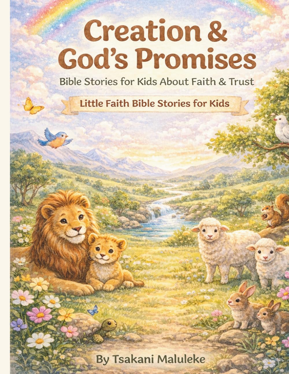 Creation & God’s Promises: Bible Stories for Kids About Faith & Trust: 1 (Little Faith Bible Stories for Kids)