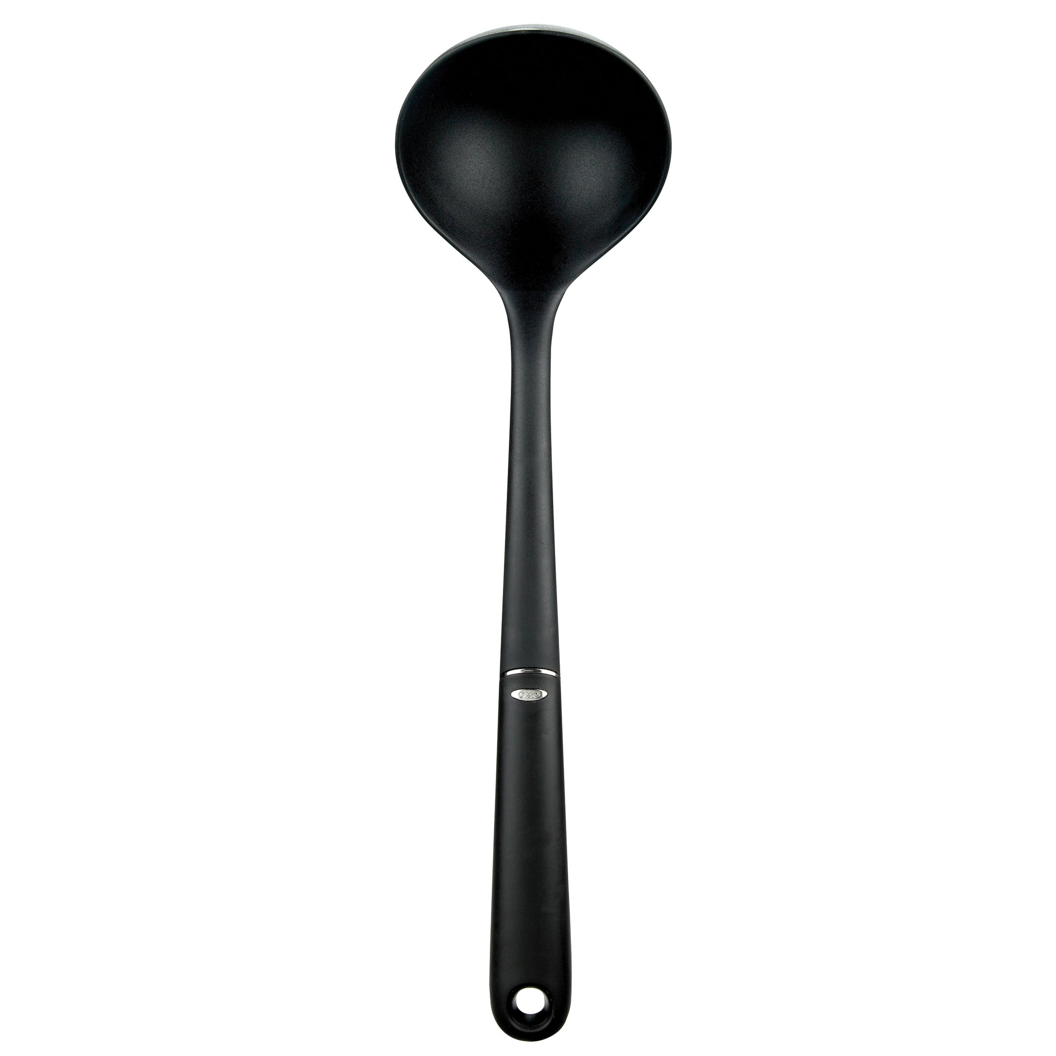 OXO Good Grips Louche en Nylon Noir pour servir les ragoûts en famille le dimanche