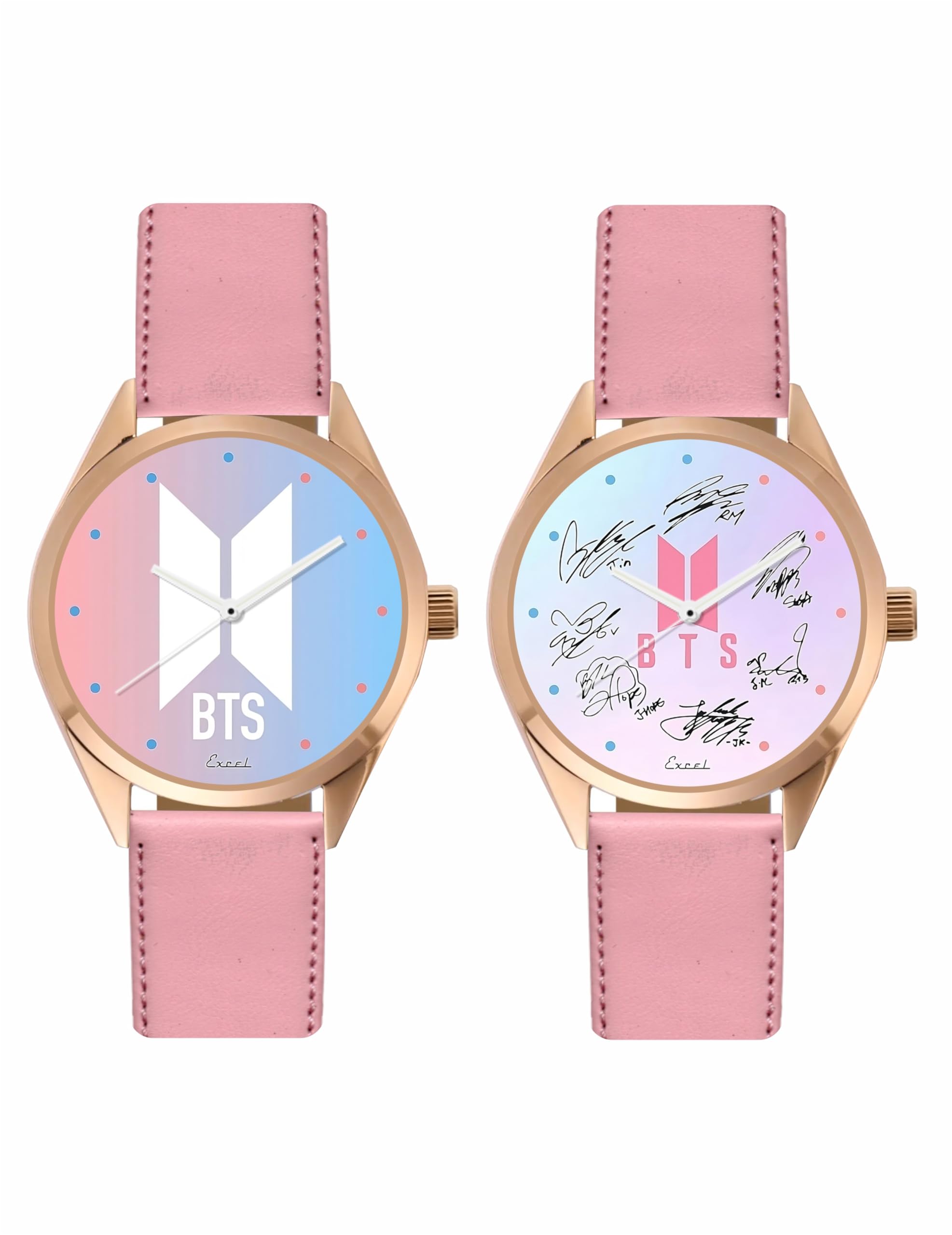 EXCEL BTS PINK (P1 & P2) COMBO WATCHES FOR GIRLS (B0BZMYNZ6C) Amazon Price History, Amazon Price Tracker