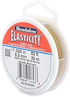 Vista 17 de Beadalon Elasticity - Cordón elástico (0,8 mm, 5 m), transparente
