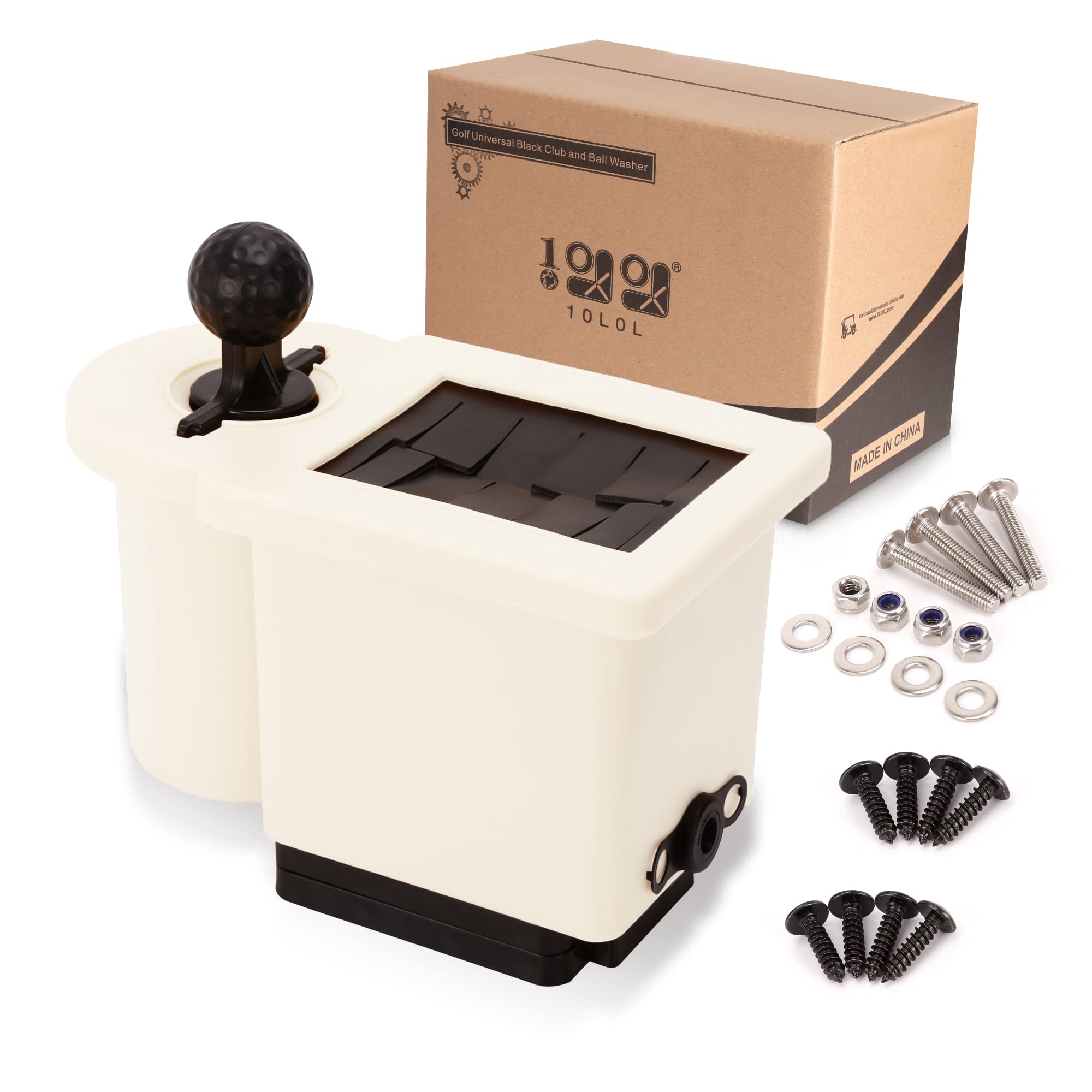 10L0L Kit di pulizia per mazze da golf cart e kit di pulizia per mazze da golf staccabili, per EZGO CLU b Car Yamaha