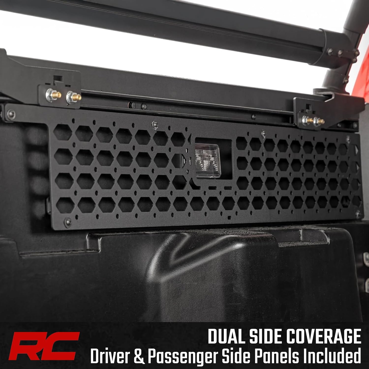 Rough Country Bed Molle Panel Kit for Toyota Tacoma (2024–2026) - Fits 5' Bed Only, Driver & Passenger Side Steel Bed Storage System