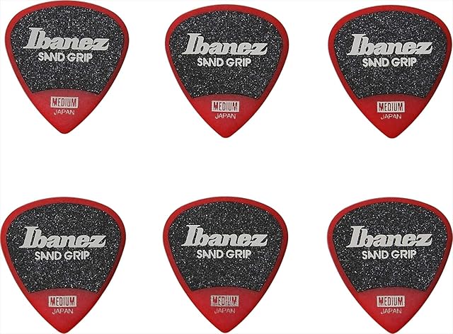 Ibanez PPA16MSG-RD Ibanez Plectrums Pack of 6