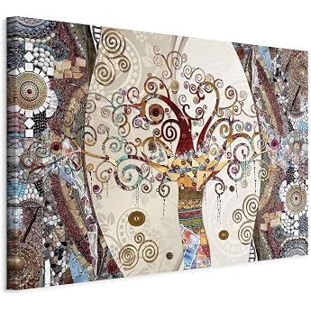 murando - Gustav Klimt Abstract Canvas Picture 120 x 80 cm Bedroom