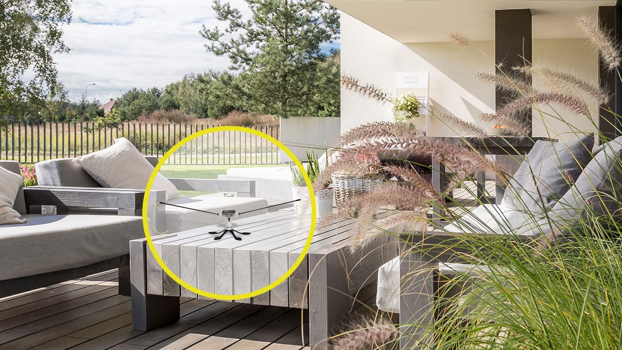 Básico – ahuyentador de pájaros solar para balcones y jardín – Gekko Standfuß – Ahuyentador de pájaros – ahuyentador de pájaros – ahuyentador de pájaros – Ahuyentador de palomas