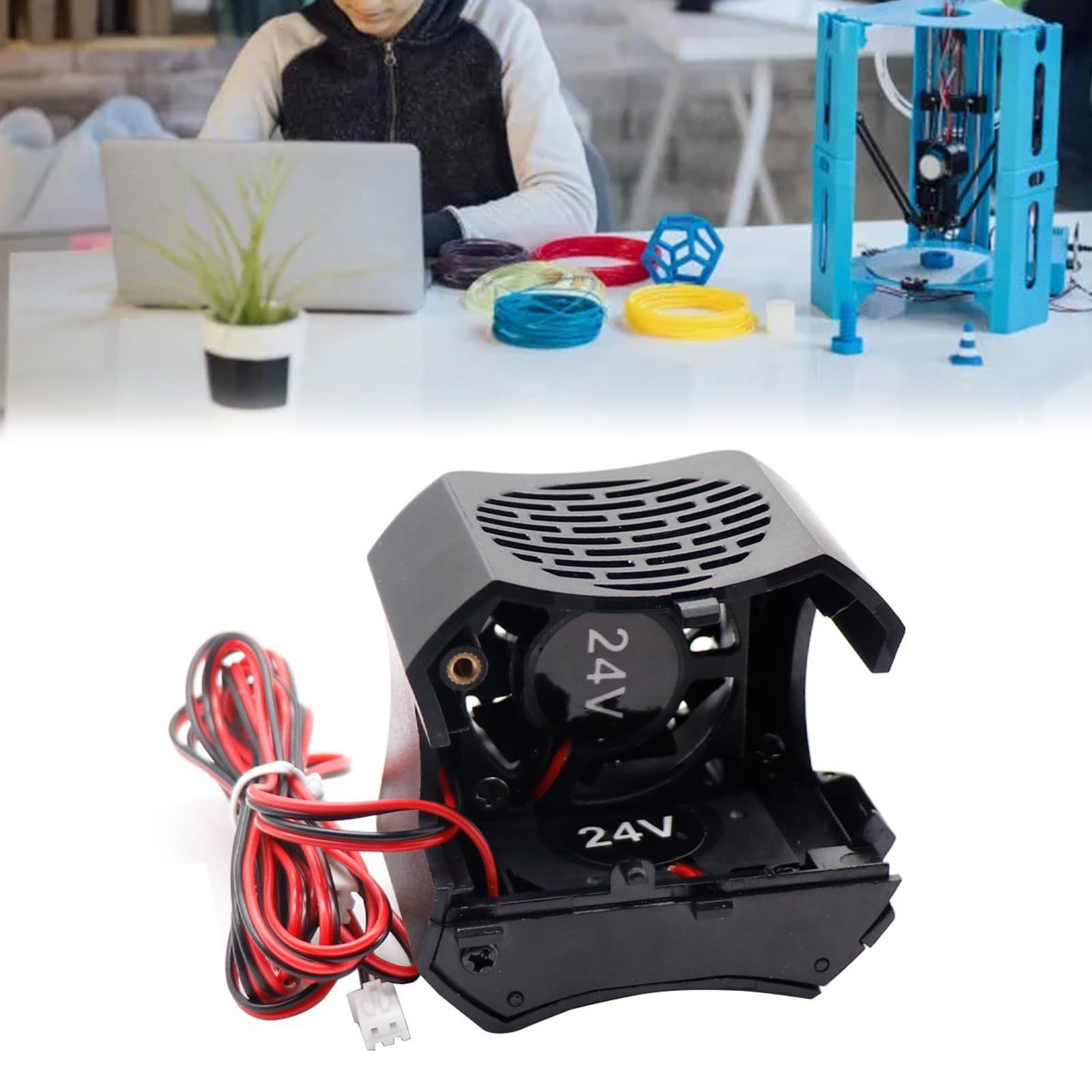 Tête d'extrusion Hotend complète pour imprimante 3D Ender3V2 - Résistante à l'usure - Pour imprimante 3D