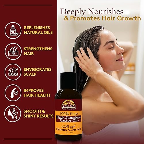 Miniatura 2 de Aceite de ricino jamaicano Okay