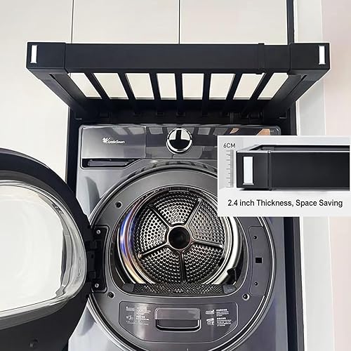 Miniatura 7 de Perchero extraíble para armario, perchero retráctil para pantalones y pantalones de armario de ancho interior de 17.7 a 23.6 pulgadas, organizador