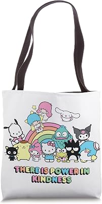 Hello Kitty and Friends There is Power in Kindness Tote Bag 16 inches