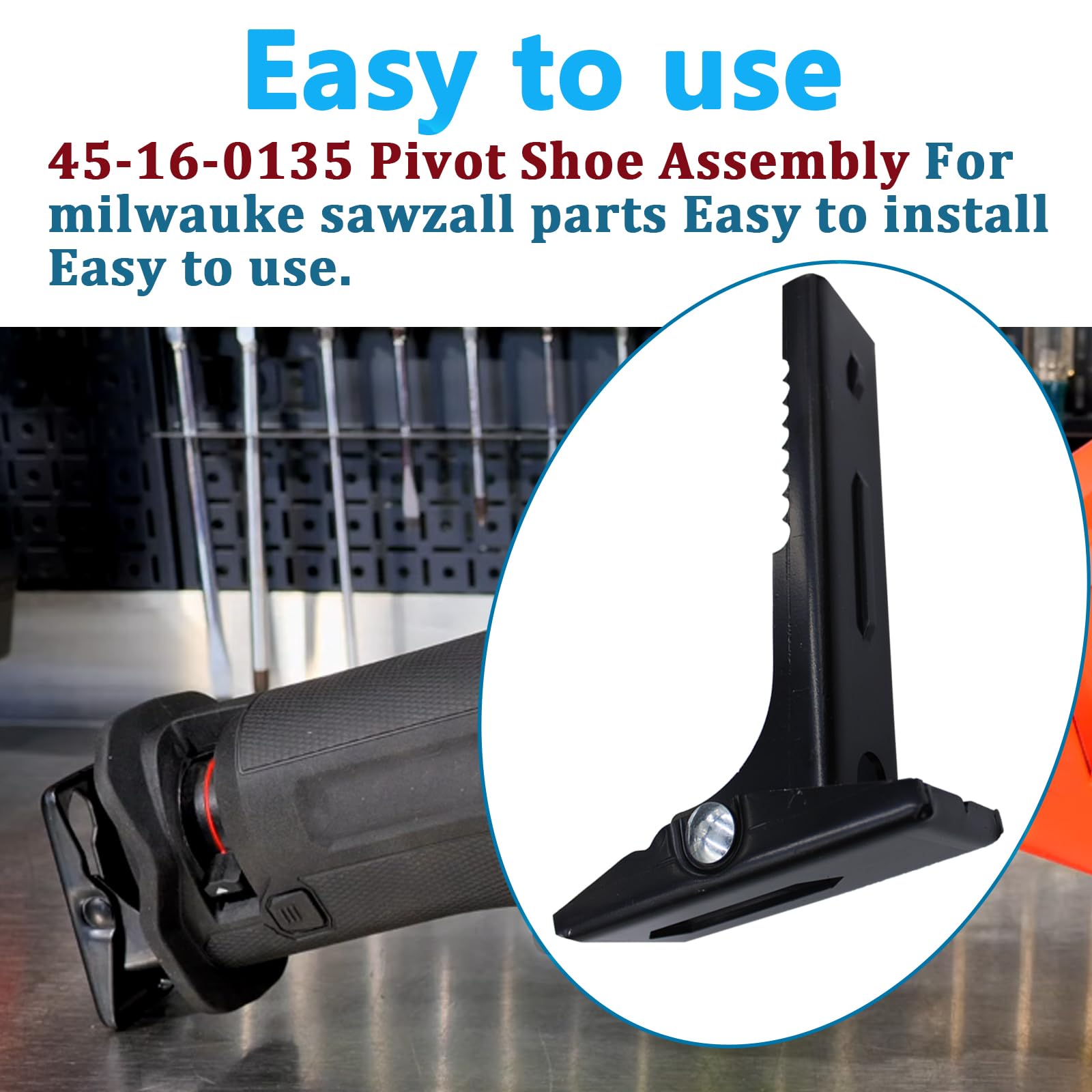 Shoe Assembly 45-16-0135 fit Milwauke Shoe Assembly 2720-20 & 2721