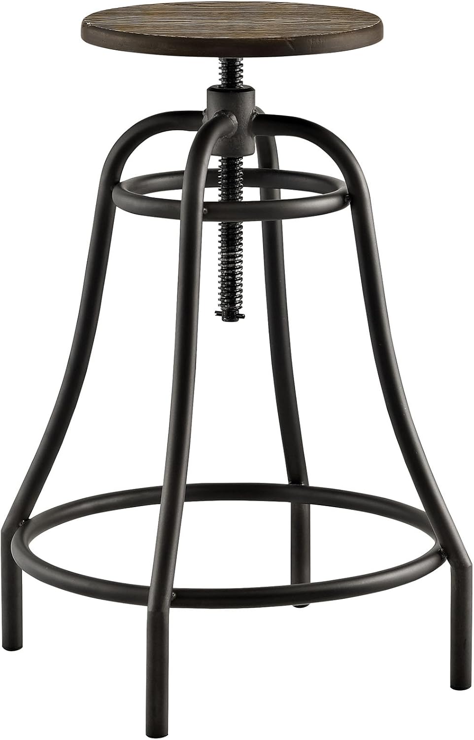 Modway Toll Bar Stool, Brown Home & Kitchen