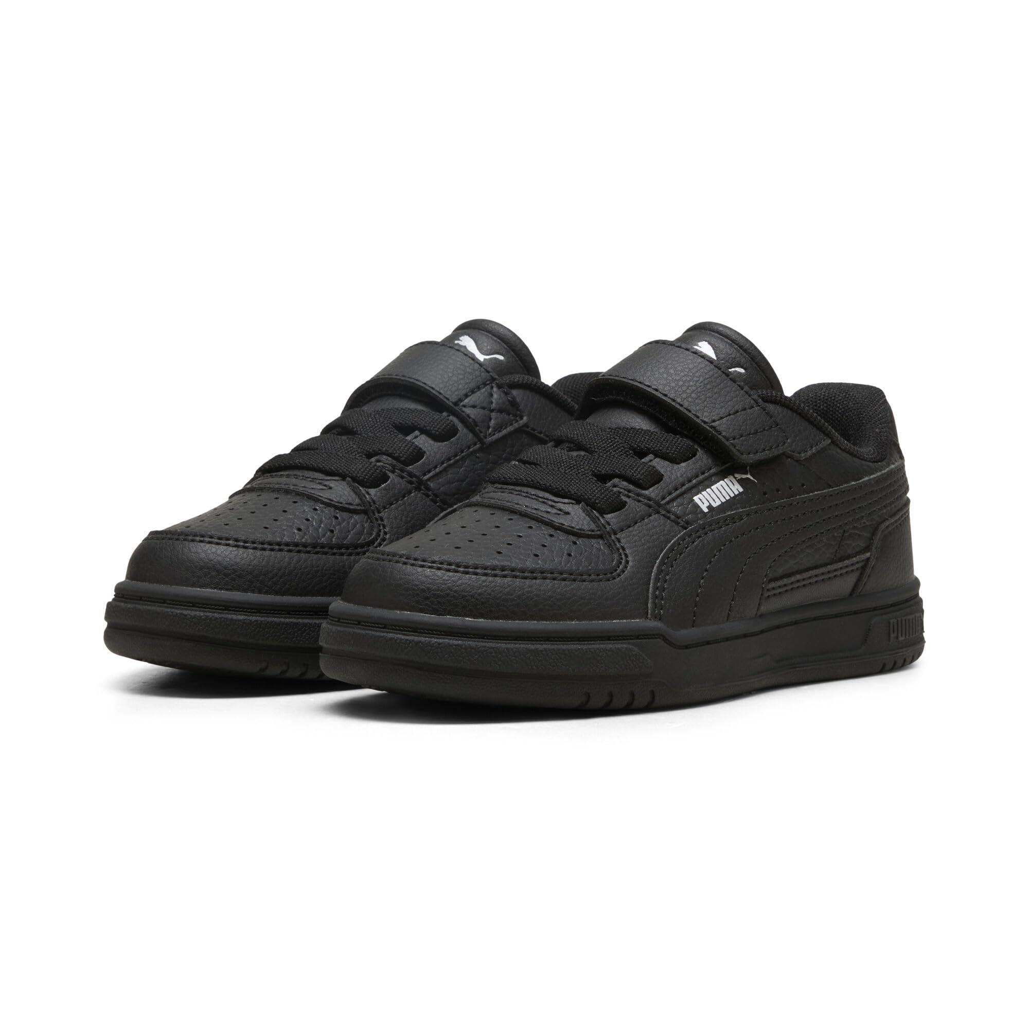 Puma Unisex PUMA Caven III Ac+ PsSneaker dla dzieci, Puma Black Puma Silver, 27.5 EU