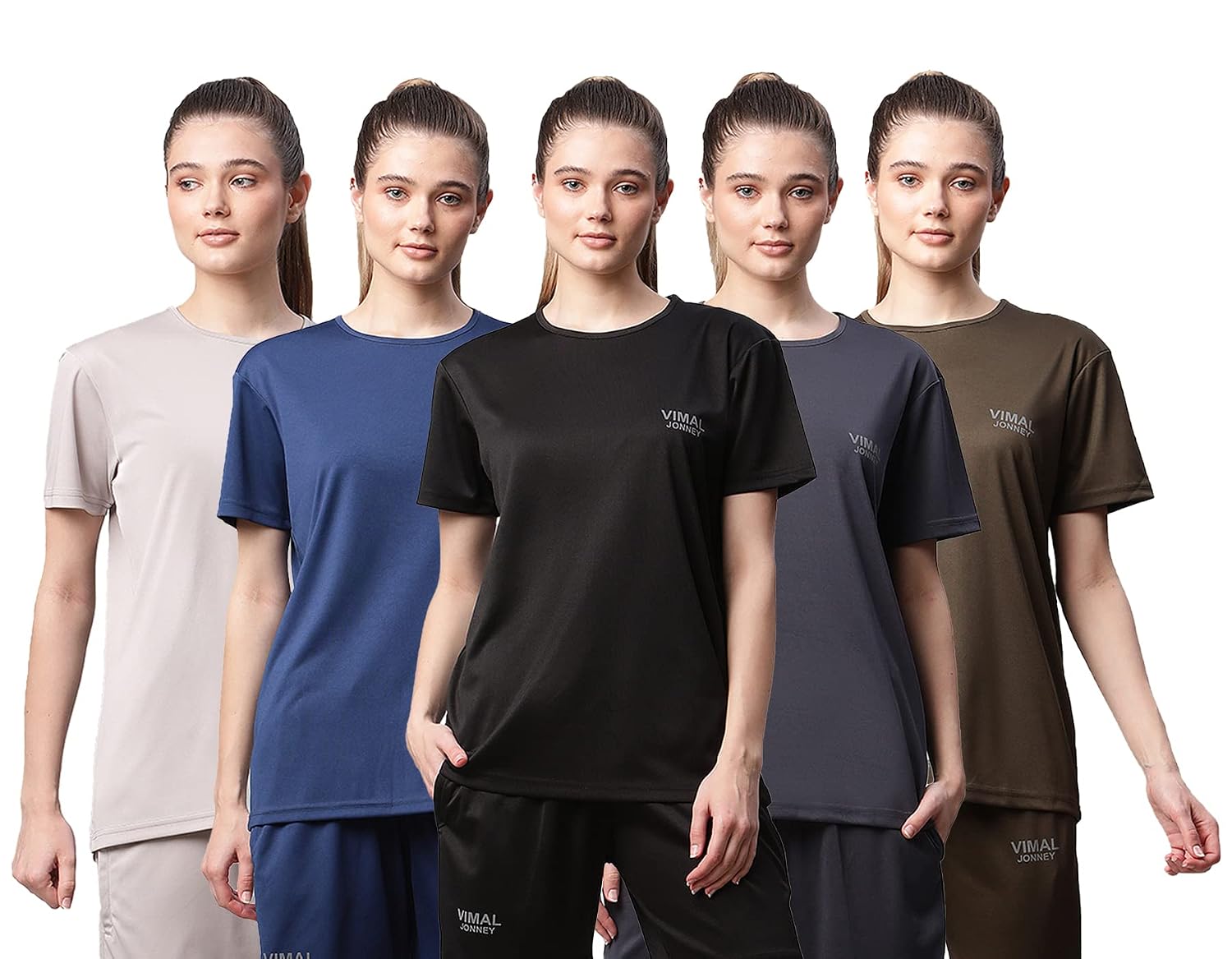 Mack Jonney Regular Fit Women Tshirts(Pack of 5-MACK633322) - Review, Price and Buying Guide