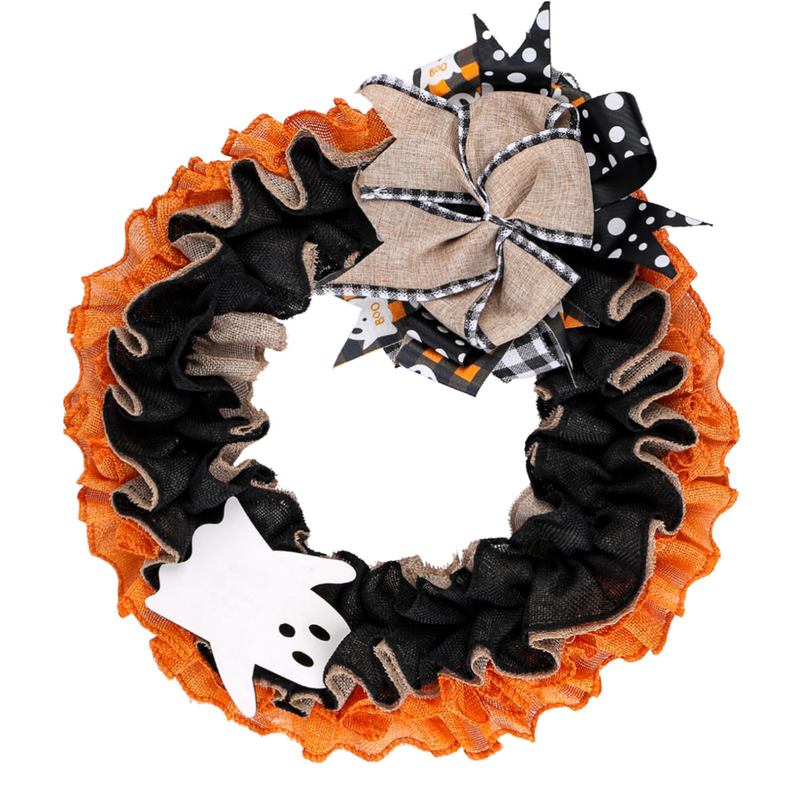 carotoe Artificial Wreath Hanging Decorations Artificial Wreath for Front Door, Yard, Indoor and Outdoor Party Planner Supplies