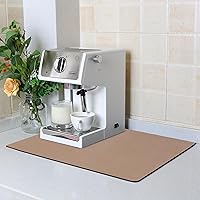 Vista 12 de ZLR Tapete de barra de café para encimeras (16 x 24 pulgadas, XL) – Tapete absorbente para secado de platos que oculta las manchas para máquinas