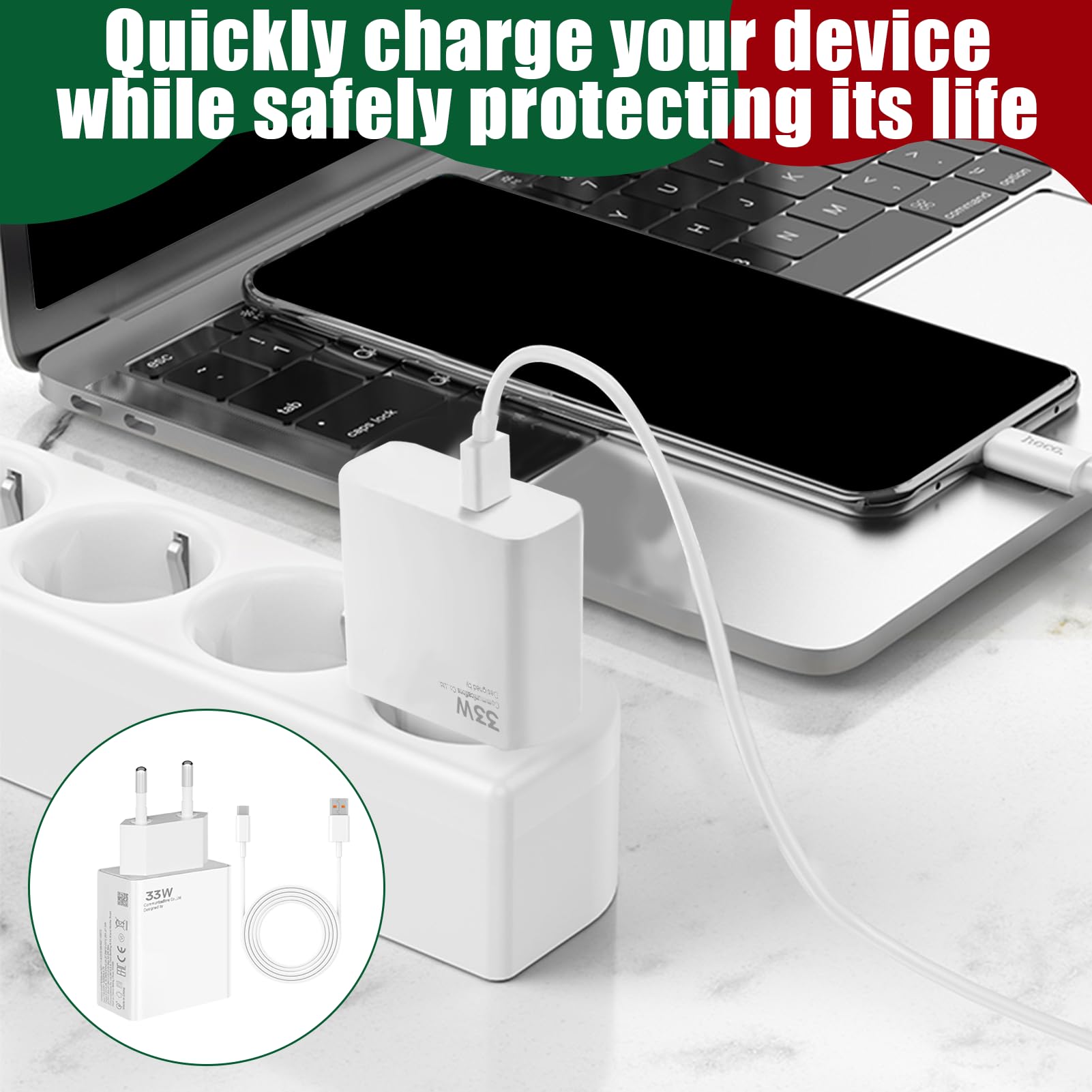 Câble USB C Charge Rapide Pour Redmi Note 13 Pro 12s 12 12 Pro,Câble USB Type C 6A Charge Turbo Pour Xiaomi 13T Pro/13 Ultra/12/12T Pro/11T Pro/11T Redmi 10 12 POCO M6