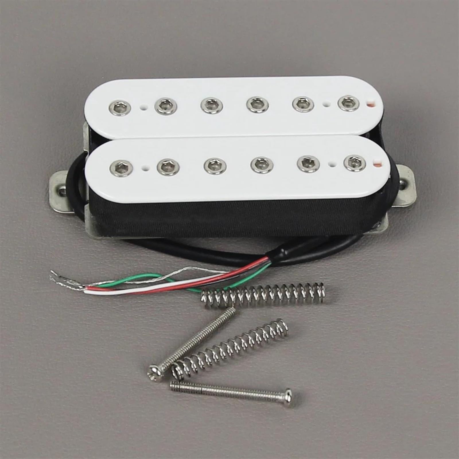 E-Gitarre Pickups Set 1 Stück Weiß Alnico 5 E-Gitarre Humbucker Pickup Doppelspule Gitarrenteile 8K 14K (Color : 14K Bridge)