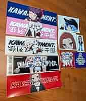 KAWAIIFITMENT ステッカーセット　新品17枚 Amazon.co.jp: KAWAIIFITMENT ステッカー3枚 : 文房具・オフィス用品