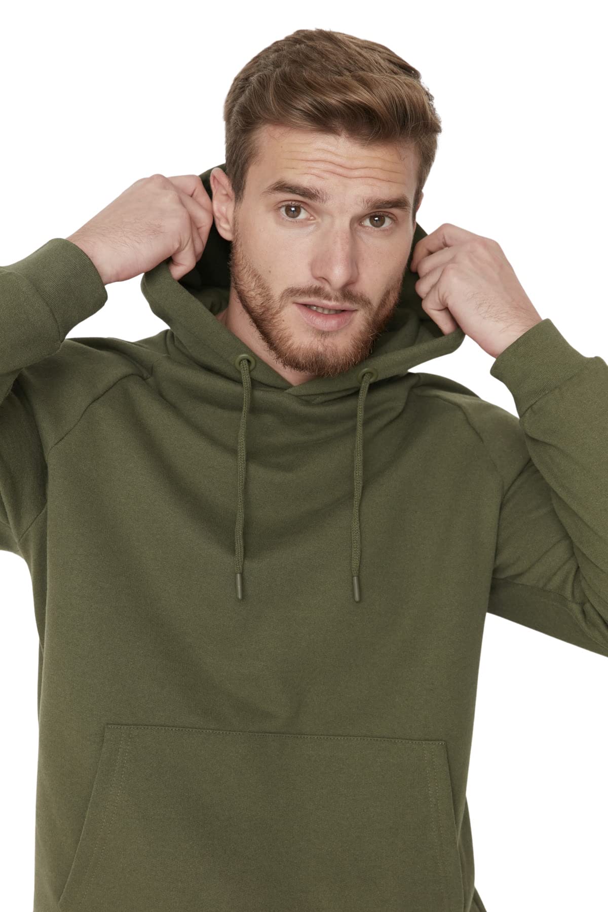 Trendyol Bluza sportowa Mężczyźni Trendyol Męskie Proste Długie Rękawy, Regularne Bluzy
