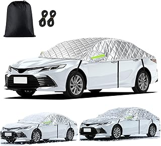 Demi-Housse De Voiture Épaissie pour Nissan Rogue SUV,Crossover 2007-2025, Imperméable, Anti UV Neige Poussière épaisse, Anti-grêle, avec Bandes réfléchissantes