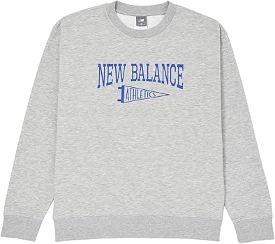 new balance トレーナー ネイビー/ホワイト Amazon.co.jp