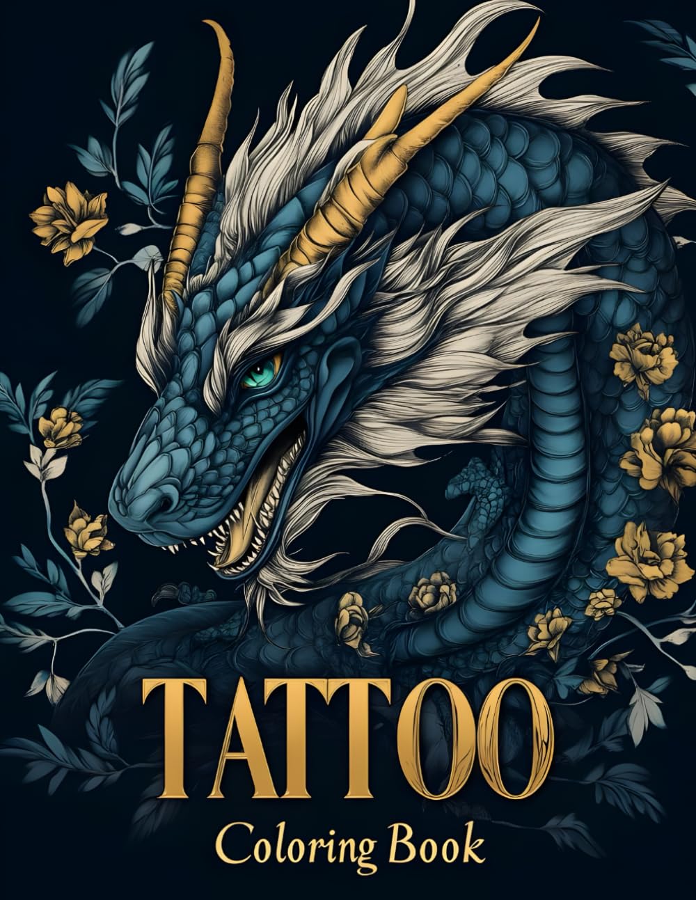 Tattoo Coloring Book: A Diverse Collection of Unique Patterns and Intricate Designs I Anxiety Free, Stress Relief & Adults Relaxation