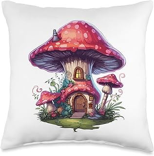 Fly Agaric Fly Amanita Amanita Muscaria Throw Pillow