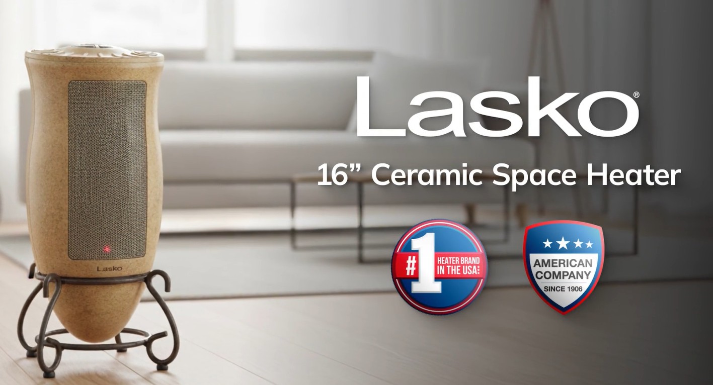 Amazon.com: Lasko Oscillating Designer Series Ceramic Space Heater