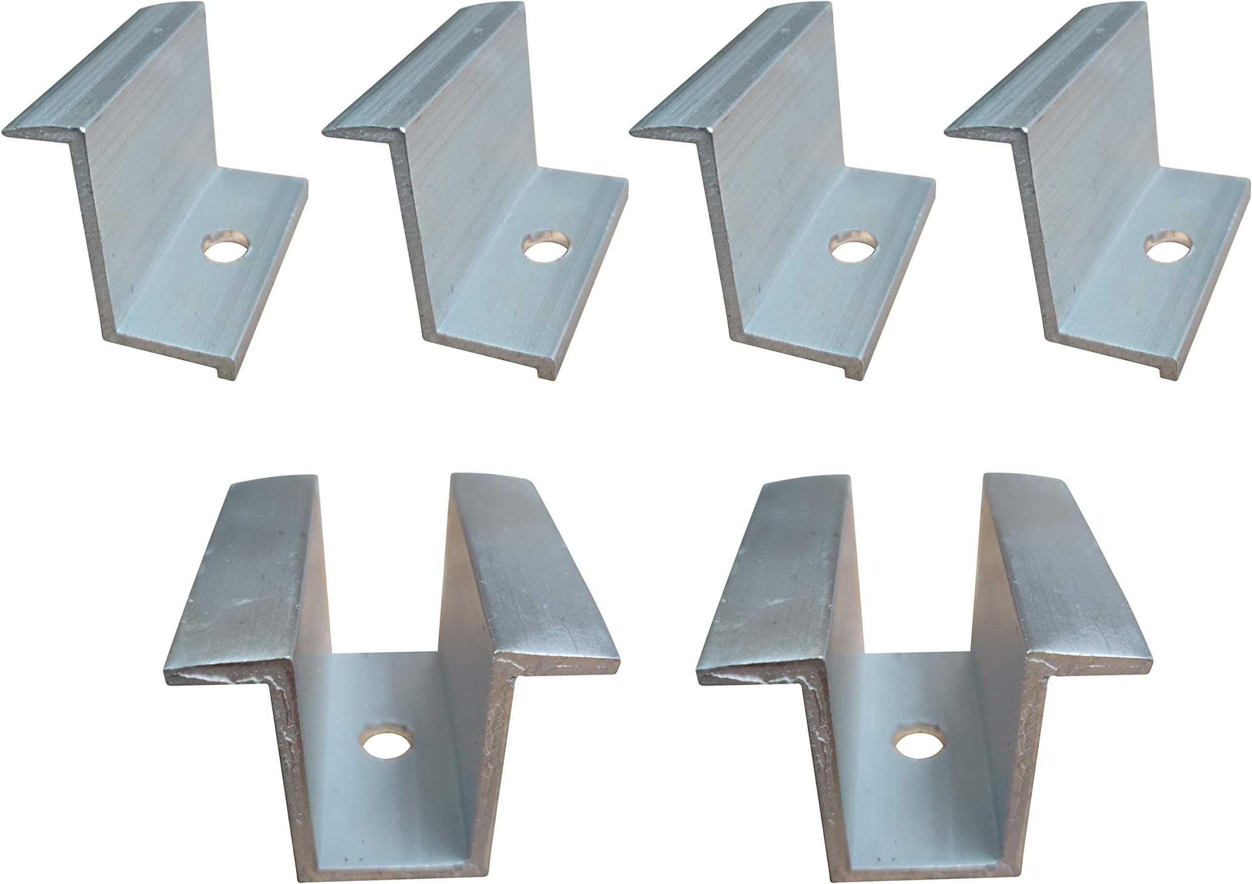 Future - Solar Panel mounting clamp 35MM for 2 Solar Panels (4 End Clamps and 2 Mid Clamps)