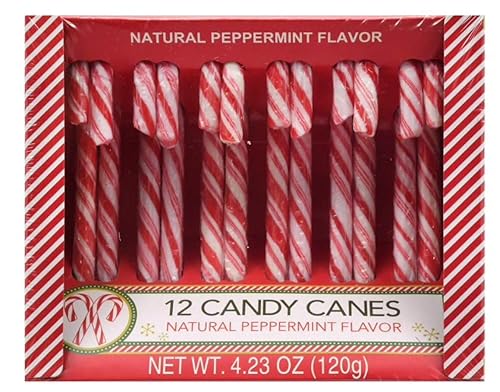 Miniatura 2 de Original Peppermint Candy Canes, 4.32 onzas (paquete de 2) - (24 bastones en total)
