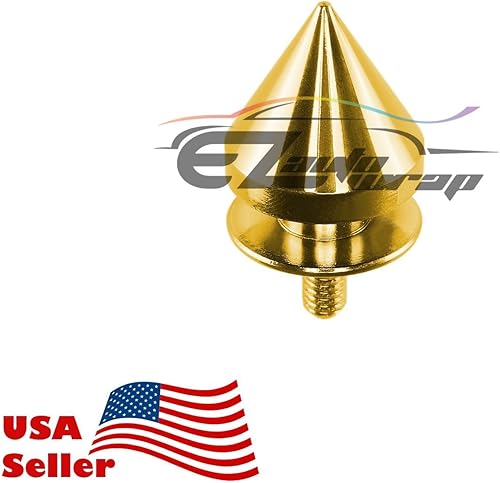 Vista 28 de NEO - Juego de tapas de liberación rápida con pinchos cromados para parachoques de coche, guardabarros de maletero y escotilla NEO CROMADO PIKE