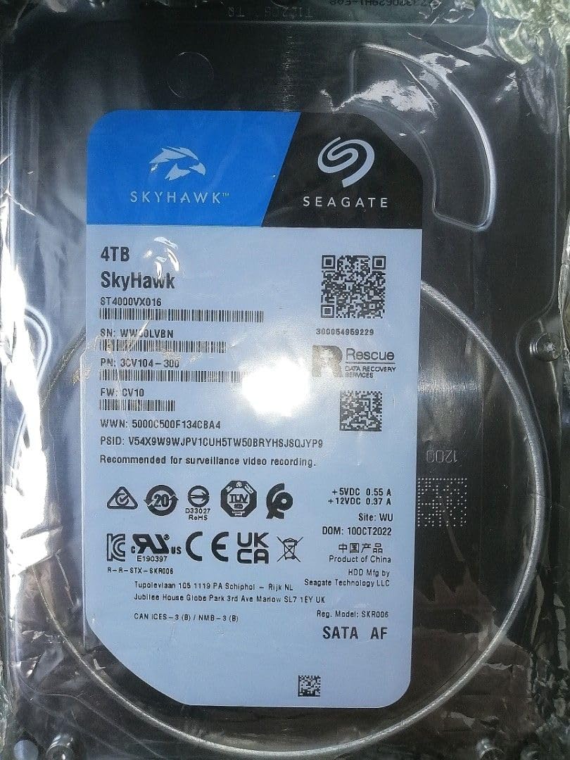 Amazon.in: Buy ST Skyhawk 4TB Surveillance SEAGATE Hard Drive for