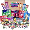 American Sweets Gift Box – USA Candy Assortment, Mix of 50 Chewy & Sour Favorites By Simway Sweets