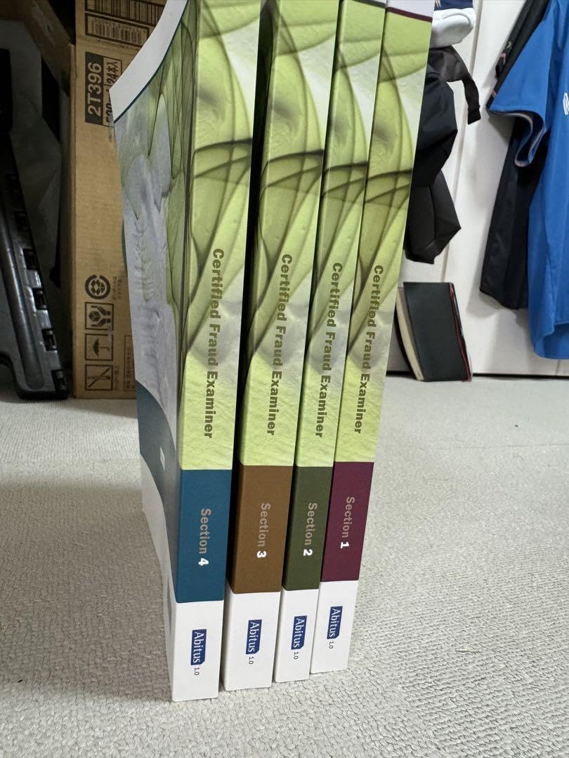 Amazon.co.jp: CFE 公認不正検査士 Abitusテキスト4冊セット