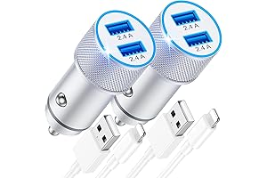 iPhone Fast Car Charger, 2-Pack 4.8A for iPhone