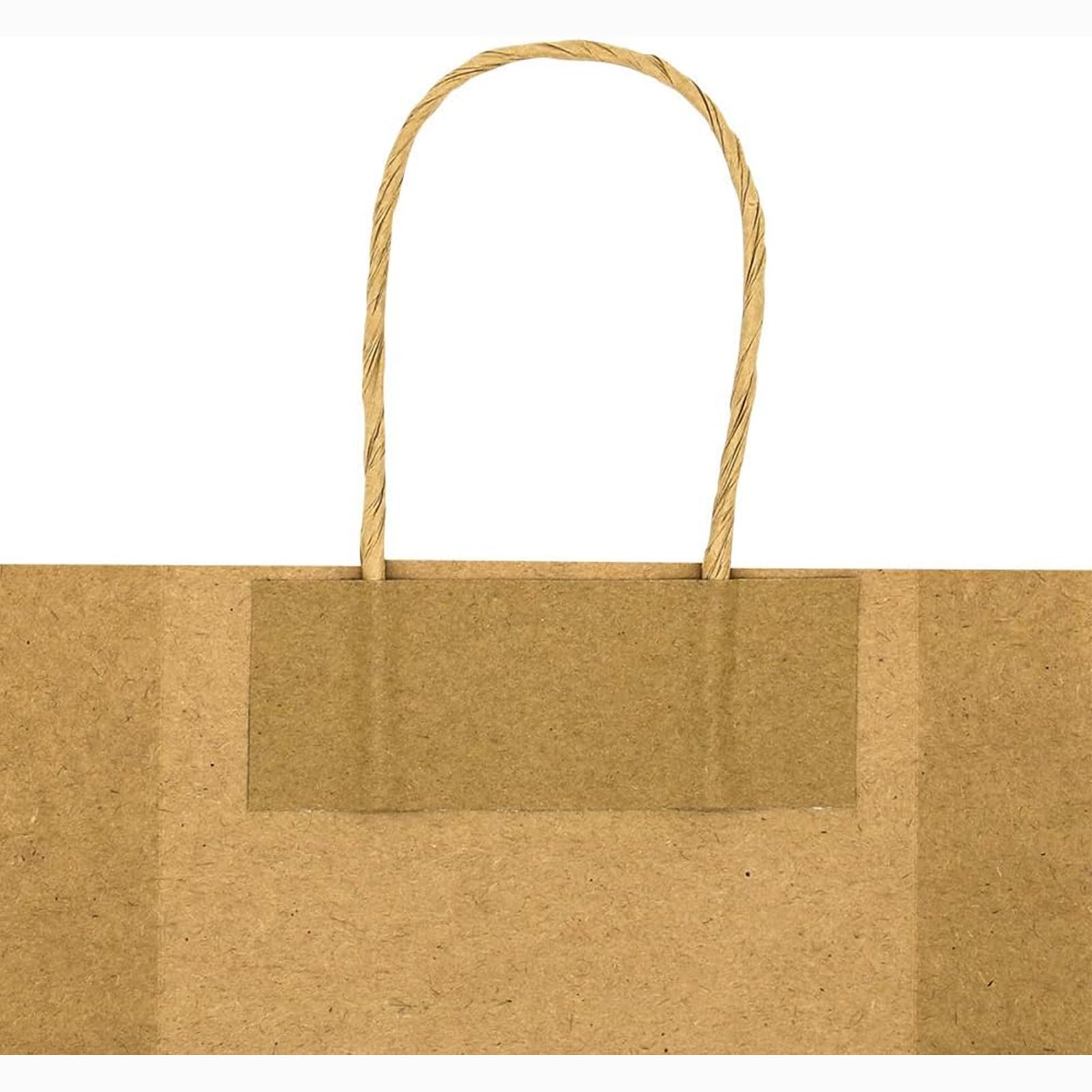 bagmad 100 Pack 5.25x3.25x8 Inch Small Blue Kraft Paper Bags with Handles Bulk, Gift Bags, Craft Grocery Shopping Retail Party Favors Wedding Sacks (Blue, 100pcs)