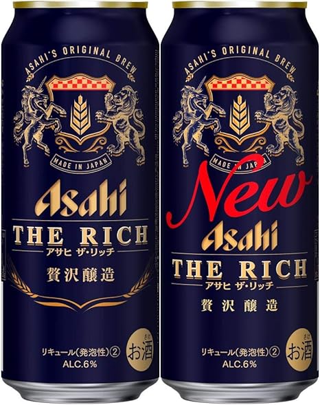 Amazon Co Jp 年新発売 アサヒ ザ リッチ 500ml 食品 飲料 お酒