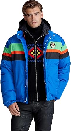 Ralph Lauren Polo Striped Down Jacket